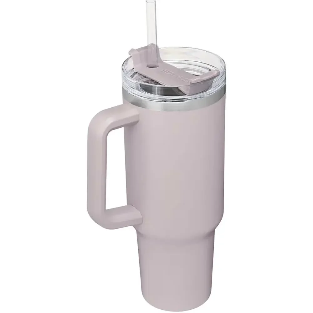 ABALONE Stanley Adventure Quencher Travel Tumbler 40 oz Light Purple Lavender - Picture 2 of 9